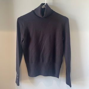 JM Collection Sweater Dark Purple Petite Small